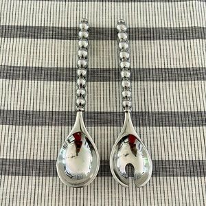 Lenox Silver Salad Servers